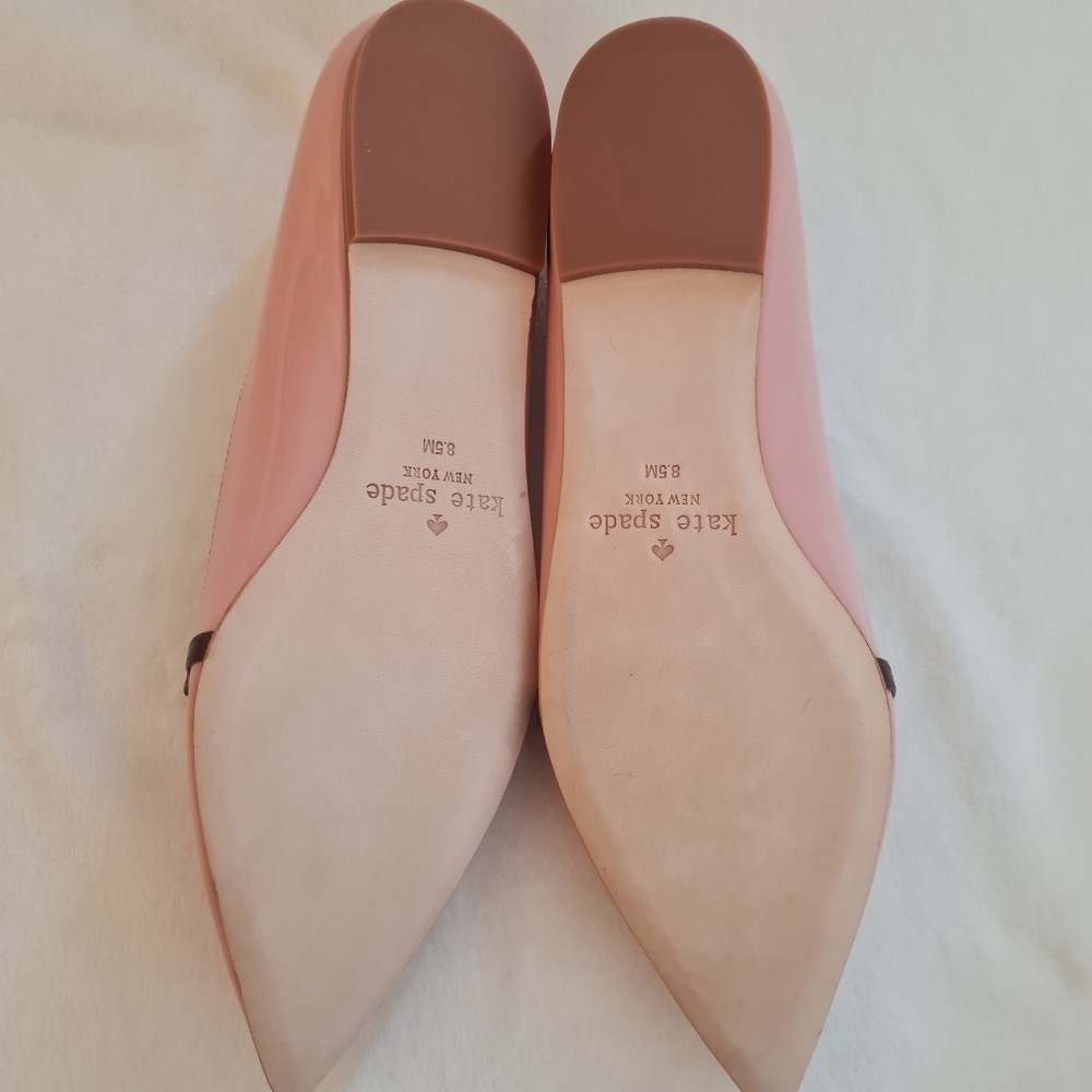 NEW Kate spade DELILAH FLATS IN CONCH💕 - Picture 9 of 11